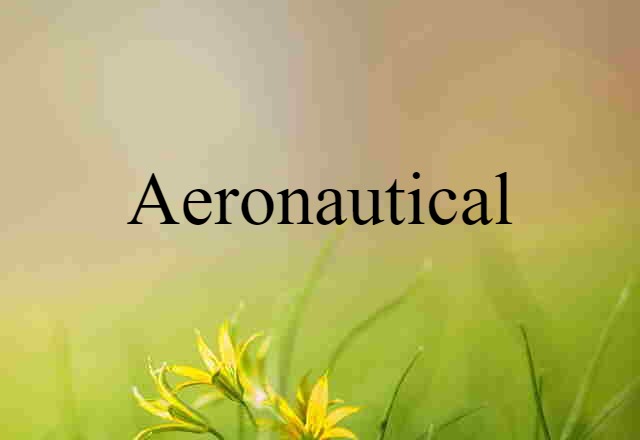 aeronautical