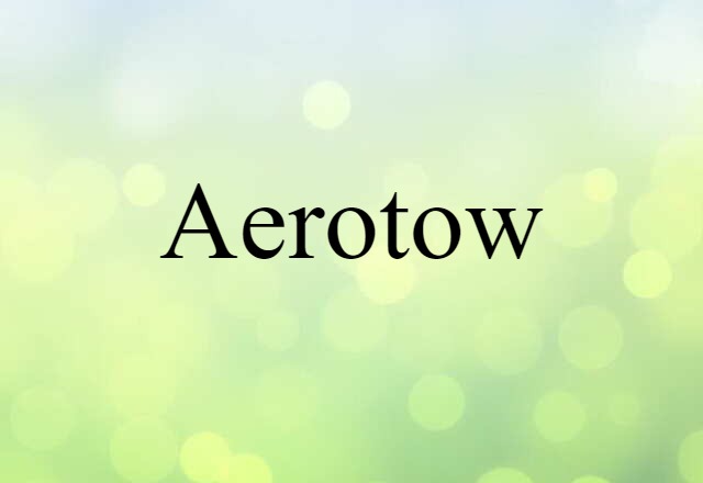 aerotow