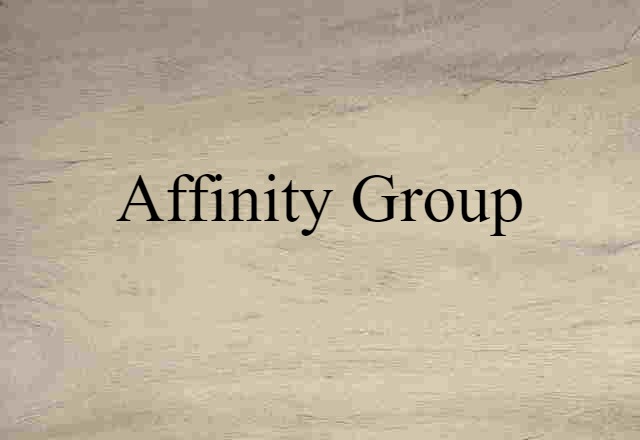 affinity group