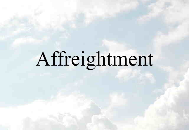 affreightment