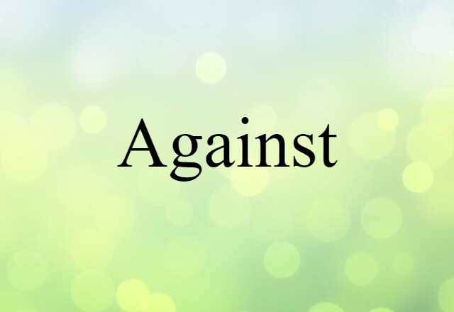 against