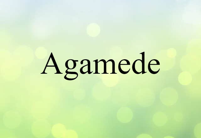 Agamede