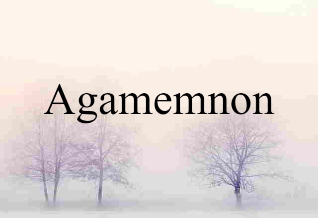 Agamemnon