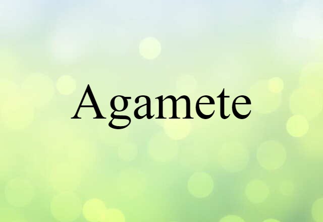 agamete