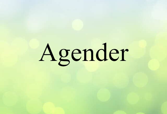 agender