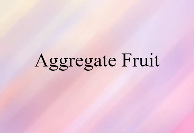 aggregate fruit