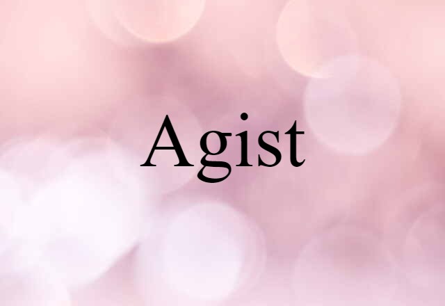 agist