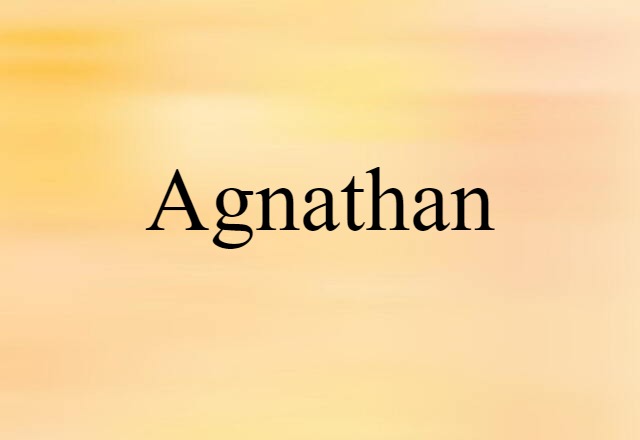 agnathan