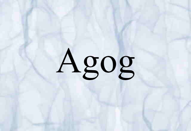 agog