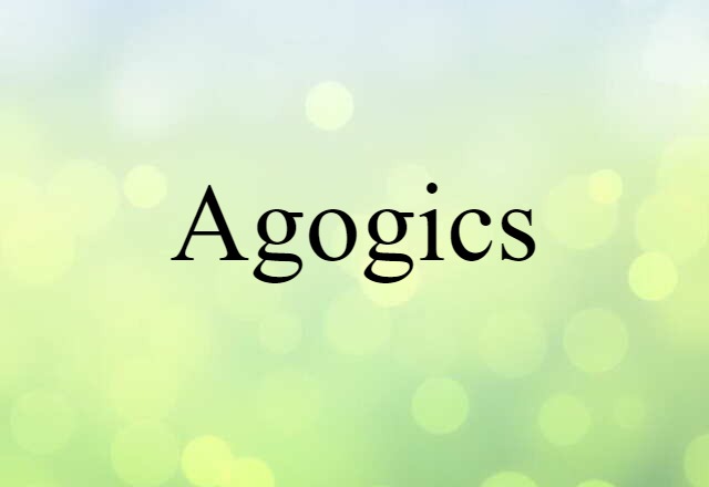 agogics