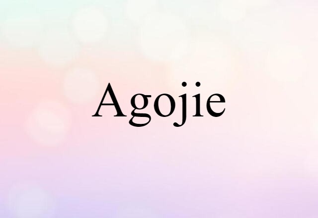 Agojie (noun) Definition, Meaning & Examples