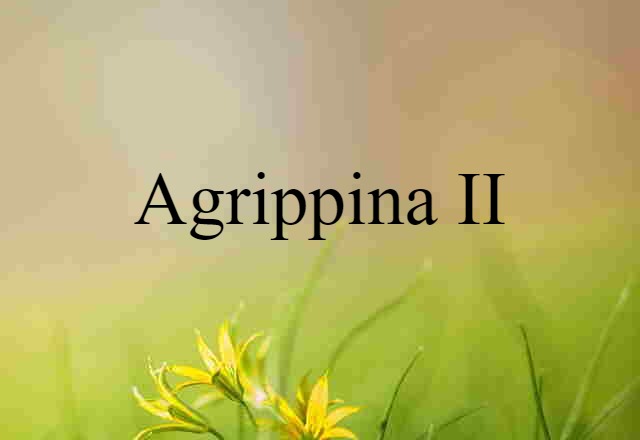 Agrippina II