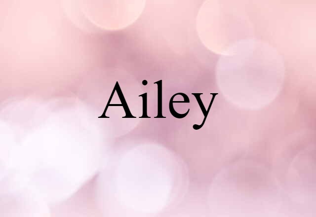 Ailey