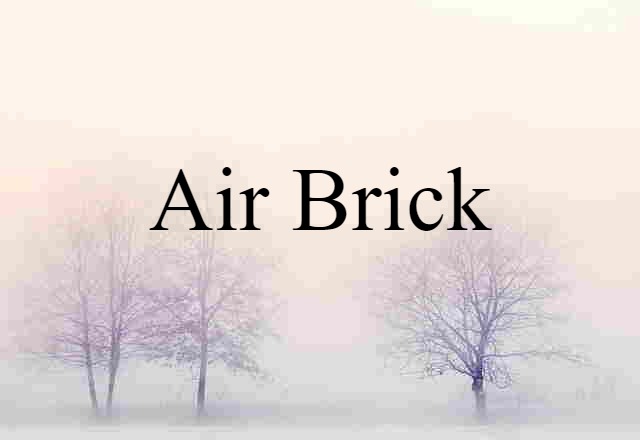 air brick