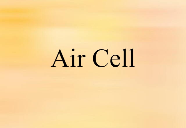 air cell