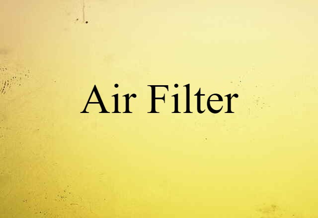 air filter