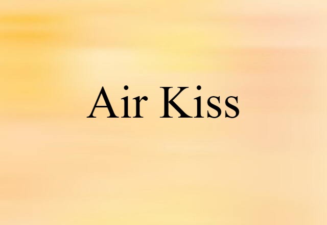 air kiss