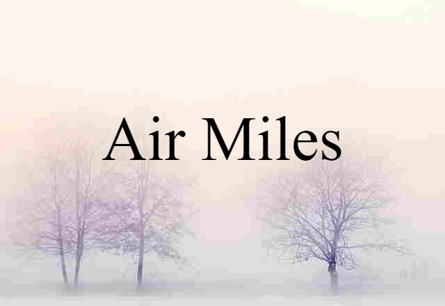 Air Miles