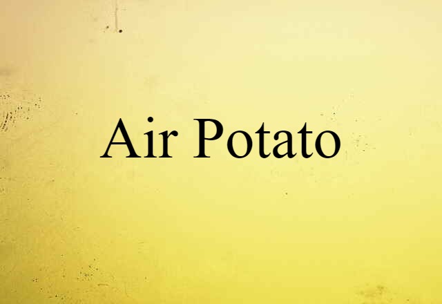 air potato