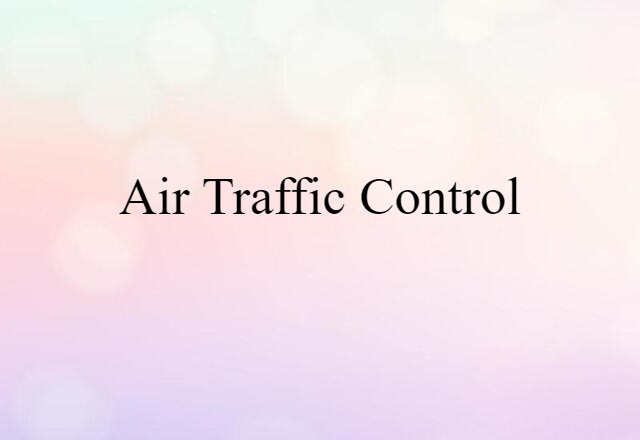 air traffic control