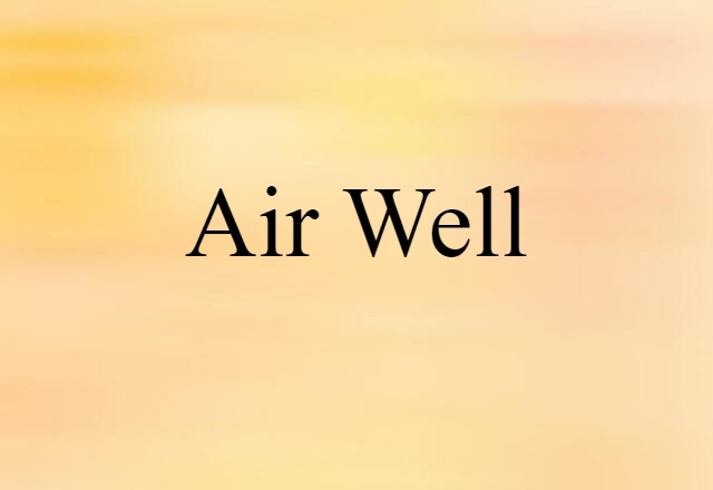 air well