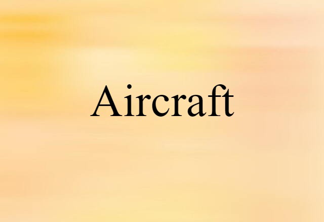 aircraft