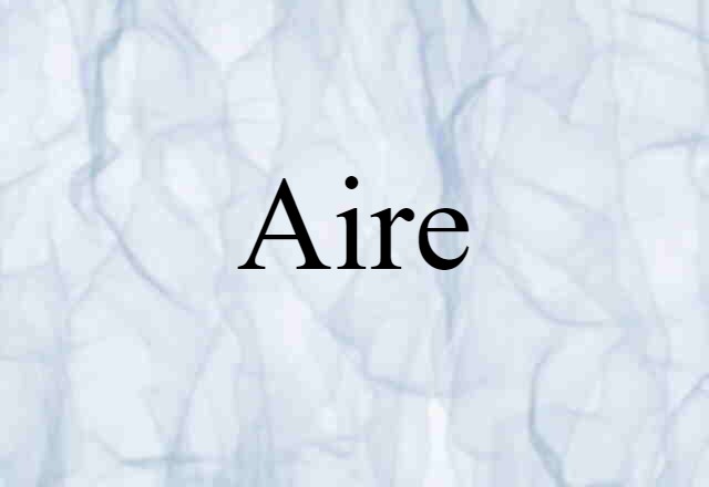 -aire (noun) Definition, Meaning & Examples