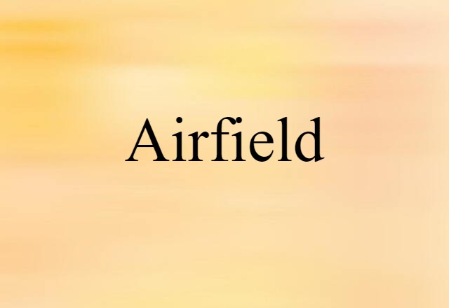 airfield