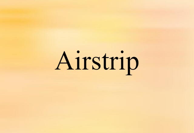 airstrip