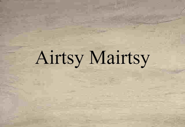 airtsy-mairtsy