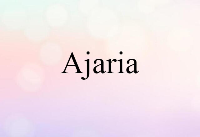 Ajaria