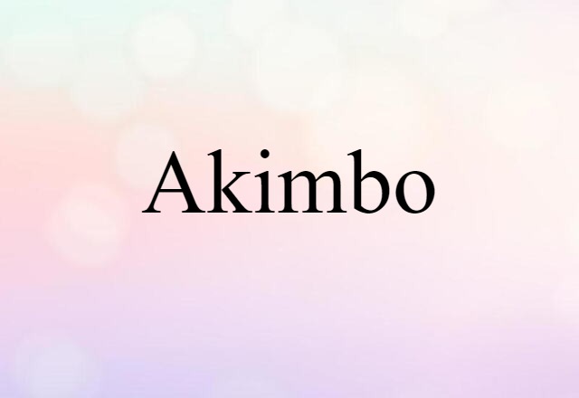 akimbo