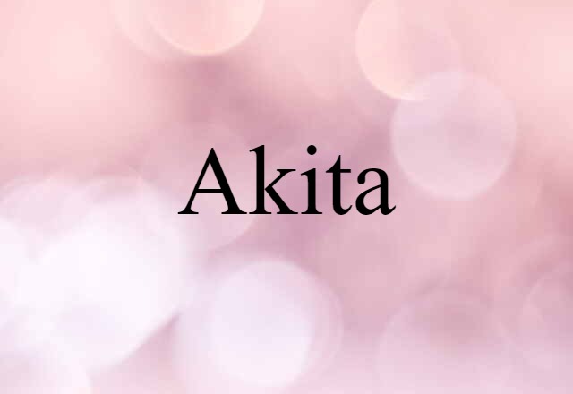 Akita