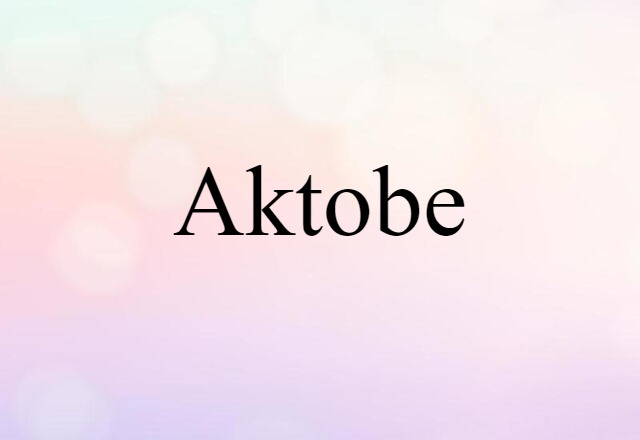 Aktobe