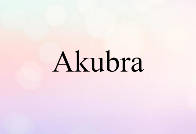 Akubra