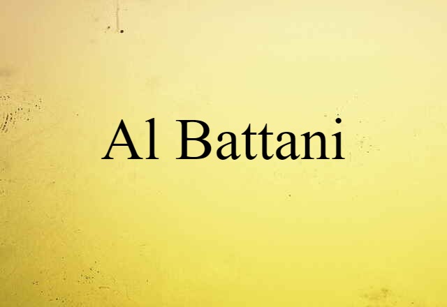 Al-Battani