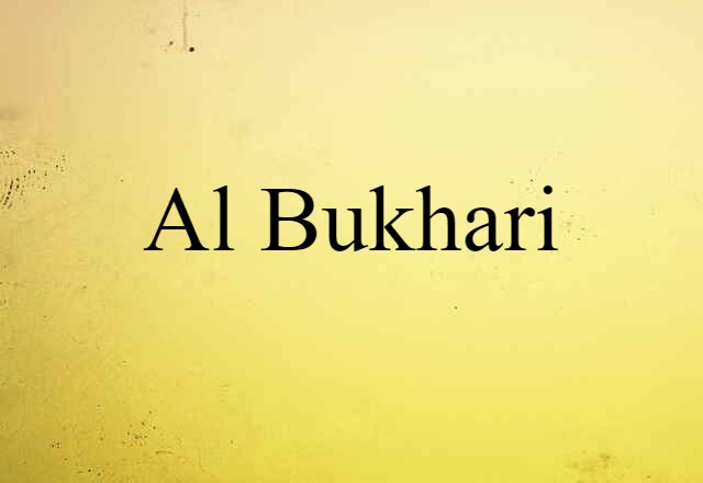 al-Bukhari