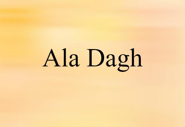 Ala Dagh