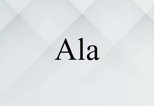 ala