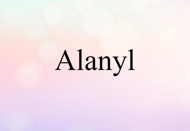 alanyl