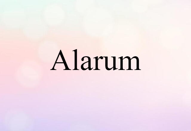 alarum