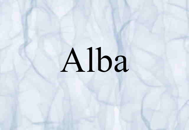 alba