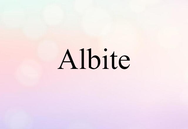 albite