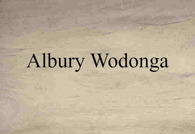 Albury-Wodonga