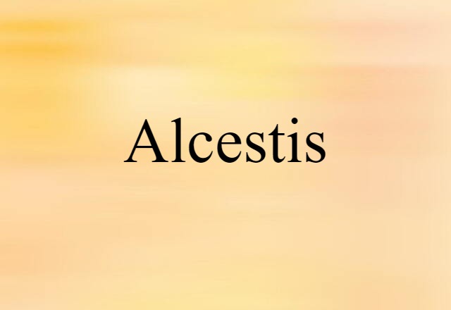 Alcestis