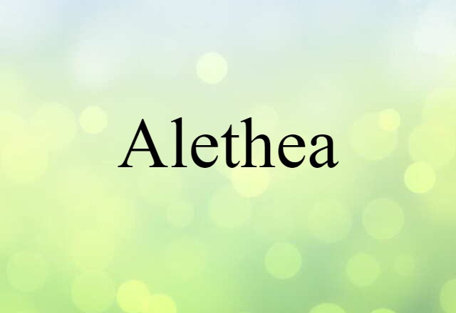 Alethea