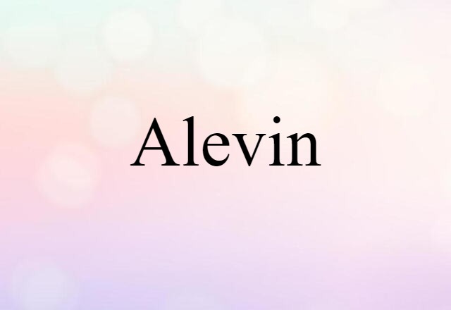 alevin