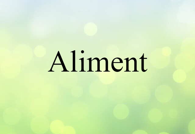 aliment