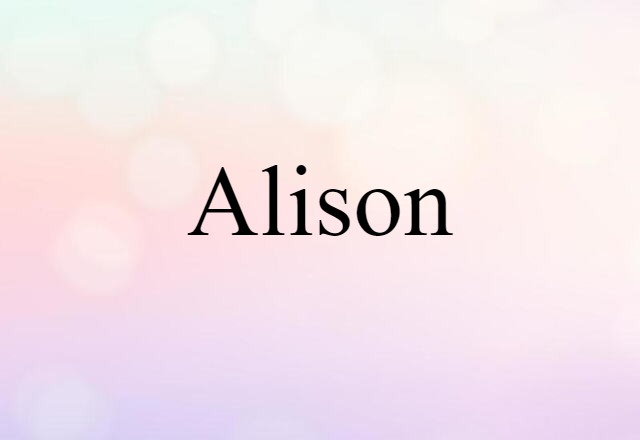 Alison