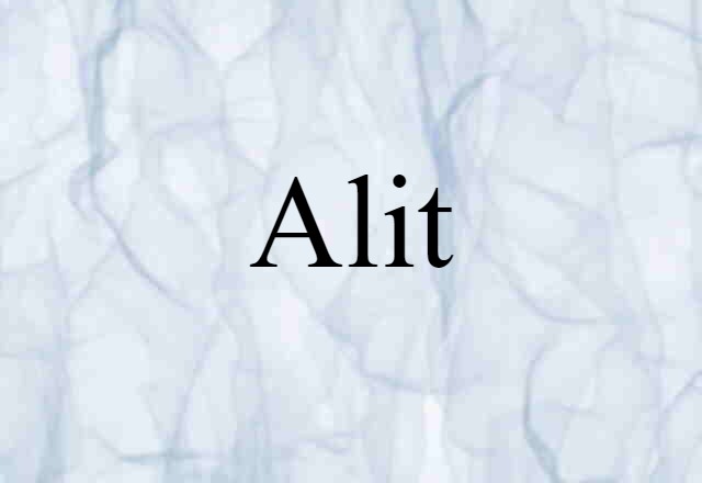 alit